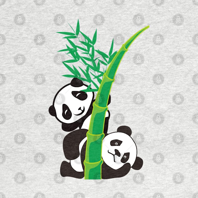 Panda and Bamboo 5 by Jack Wolfie Gallery